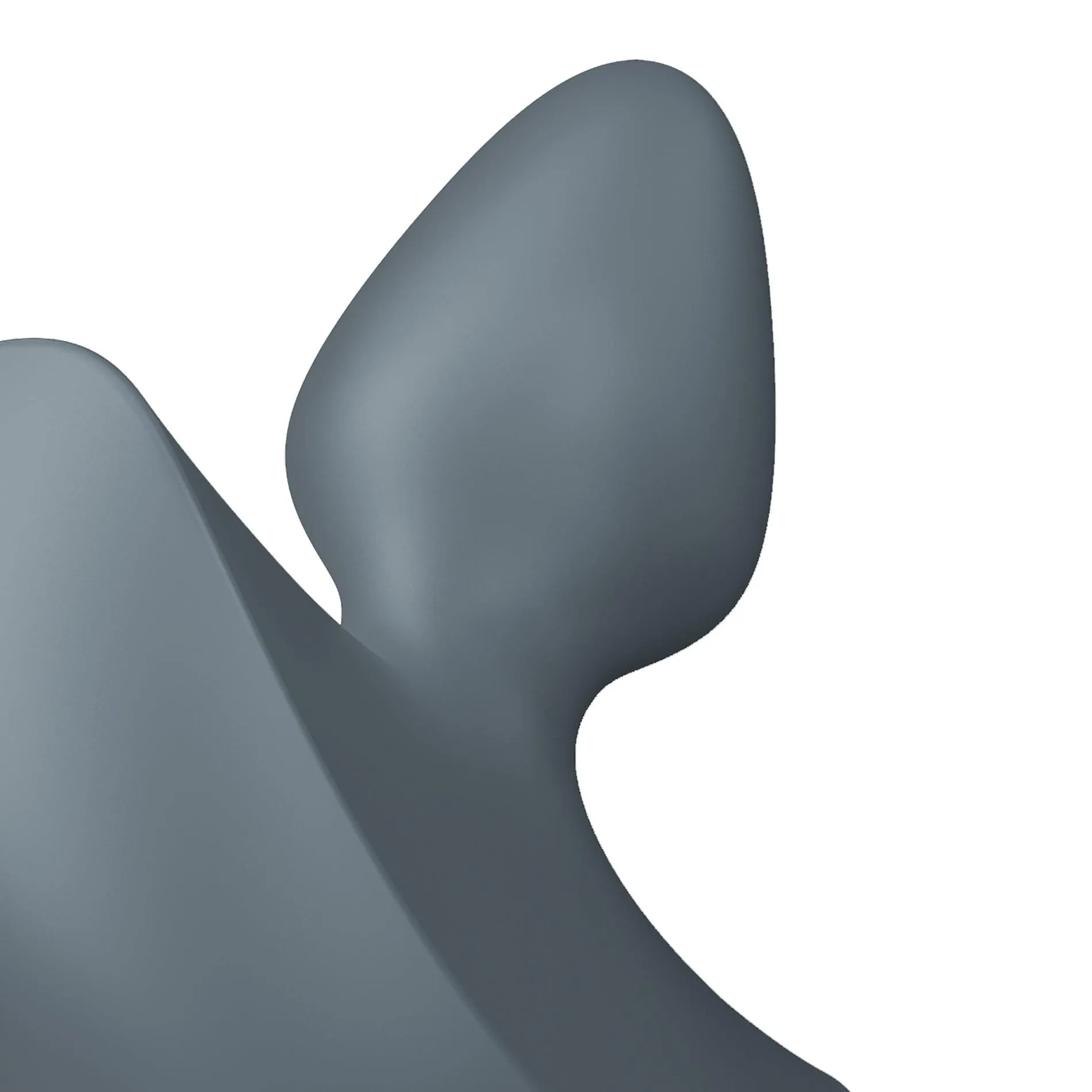 Satisfyer Booty Absolute Beginners 1 - Korek analny, Szary, 7.3 cm