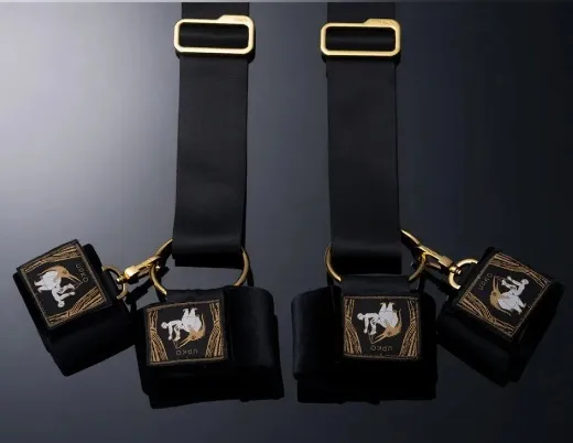 BDSM набір Upko Bondage Gear-Sling With Cuffs (чорний)