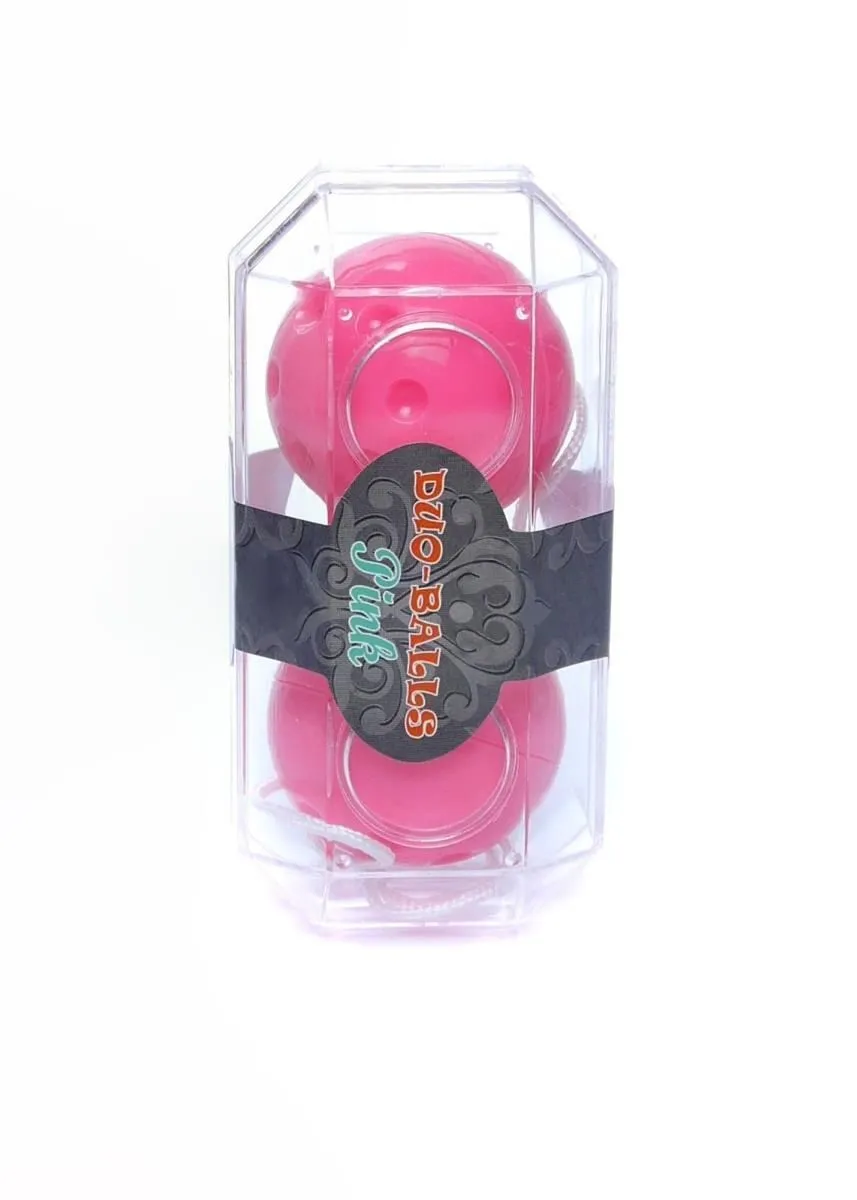 Вагінальні кульки Duo-Balls Pink, 21 см (рожевий)