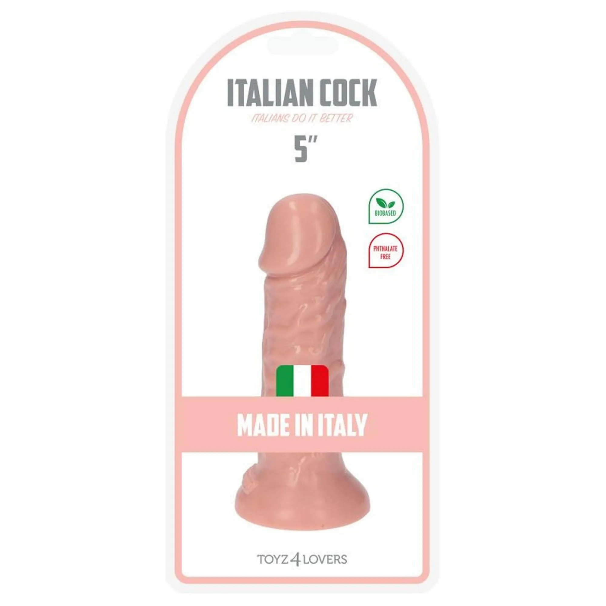 Toyz4lovers Italian Cock 5" - Dildo, W kolorze cielistym, 12.5 cm