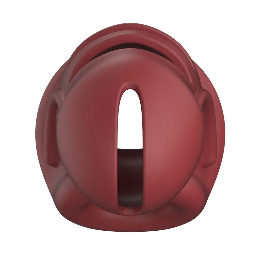 ManCage Model 28 Chastity Cage - Pas cnoty dla mężczyzn, Czerwony, 9.5 cm