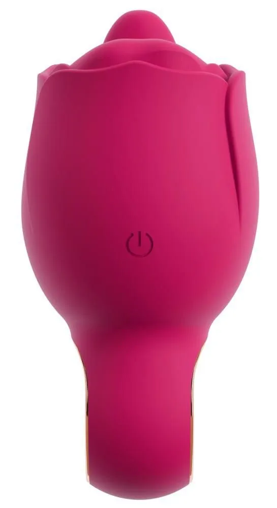 You2Toys Oral Fun Tongue - Wibrator łechtaczkowy, Różowy, 11.3 cm
