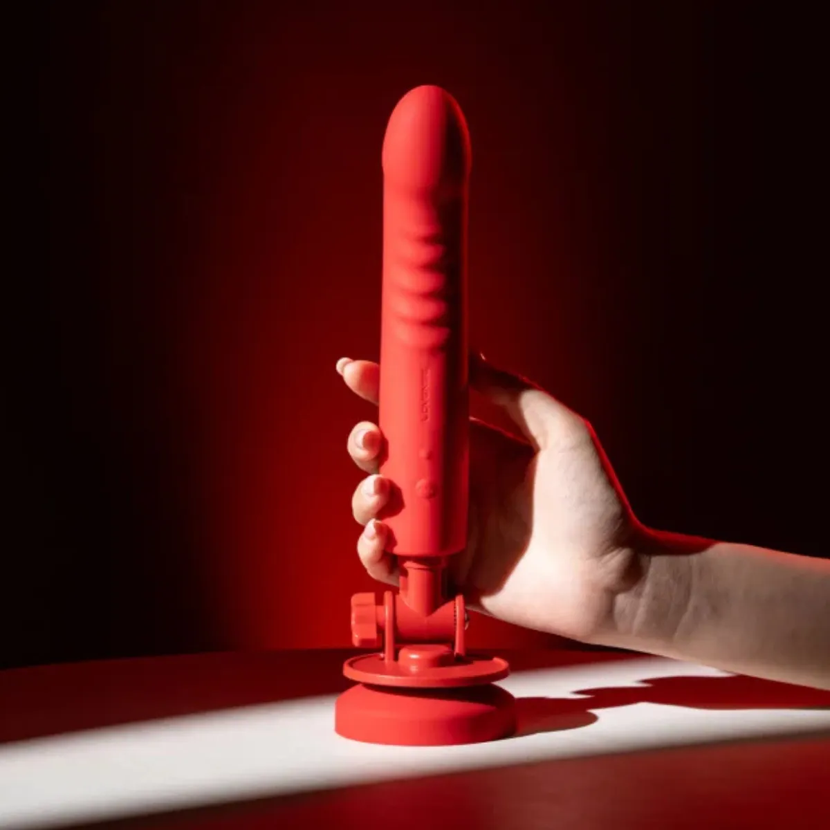 Lovense Mission 2 - Wibrator, Czerwony, 27.2 cm