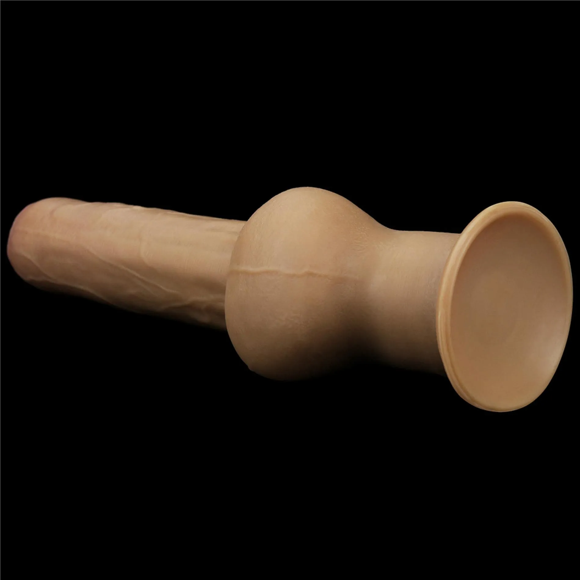 Lovetoy Handle Cock 11'' - Dildo, W kolorze cielistym, 28 cm