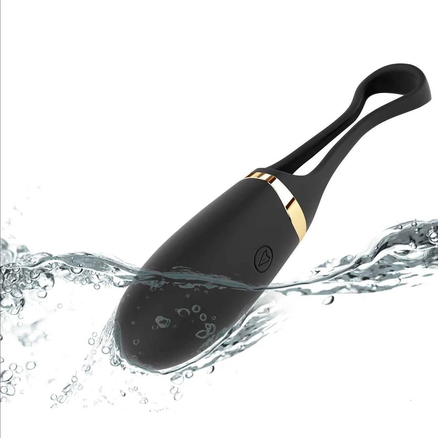 Віброяйце Dorcel Secret Delight Gold, 12,5 см (чорний)