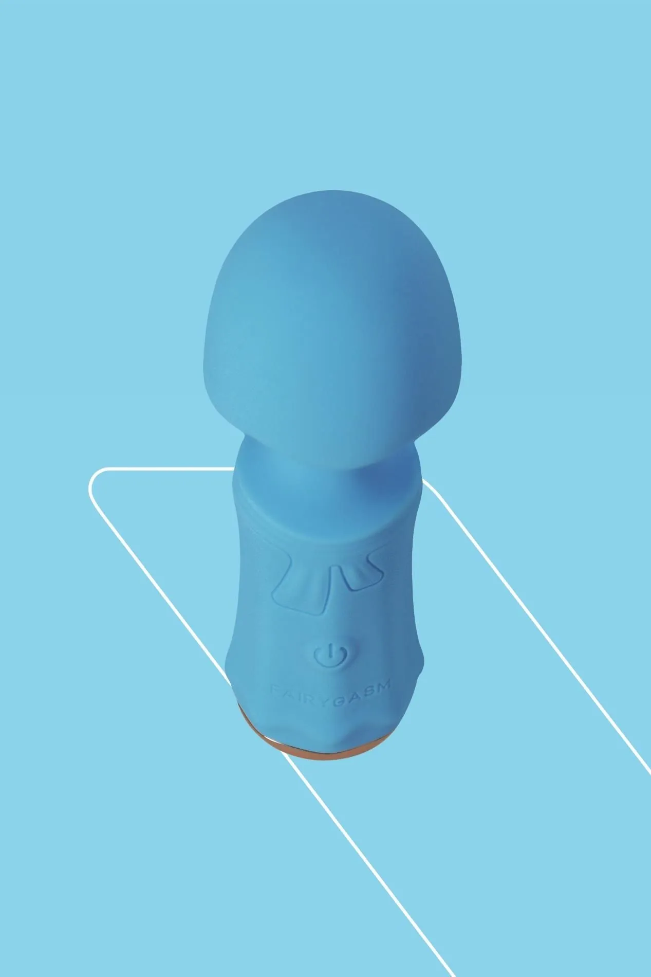 Вібратор FairyGasm SecretFuntasy, 11 см (блакитний)