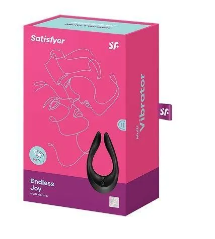 Вібратор Satisfyer Endless Joy, 13,5 см (чорний)