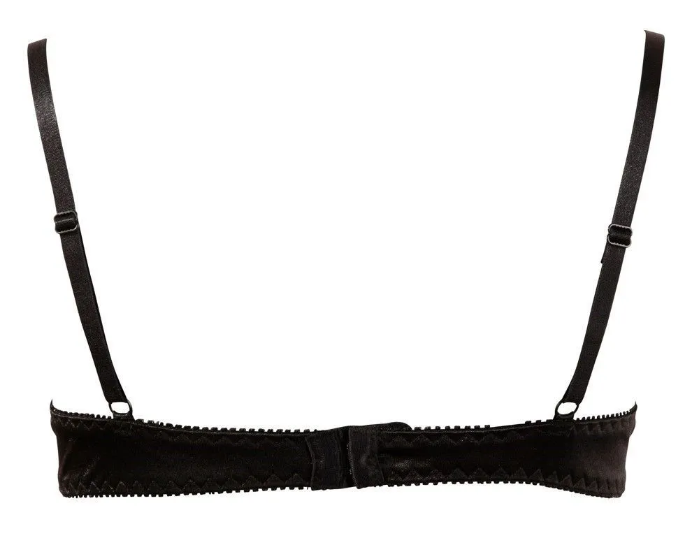 Бюстгальтер открытый Cottelli Lingerie, 85B (черный)