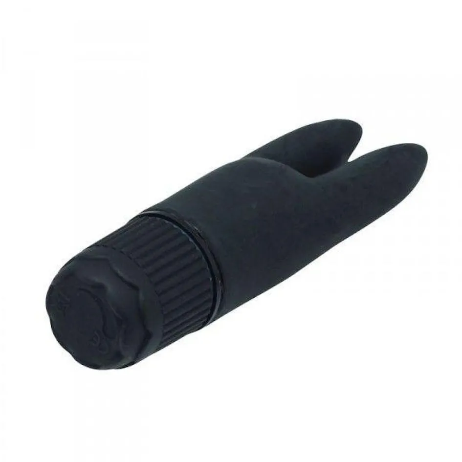 Вибратор для клитора Toyz4lovers, 11.4 см (черный)