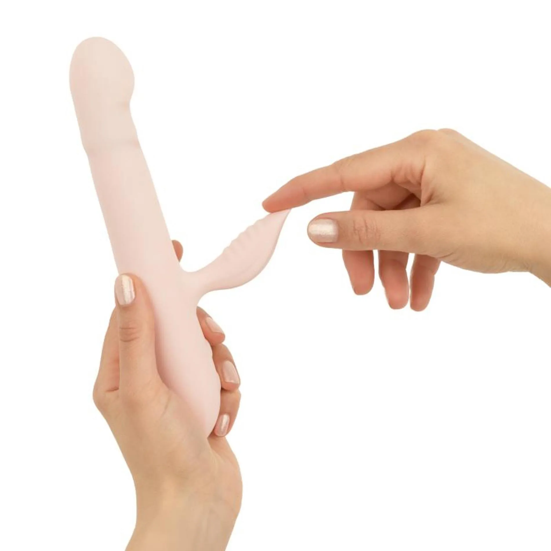 Вібратор-кролик Fleshlight Good Vibes Only Shai, 22 см (рожевий)