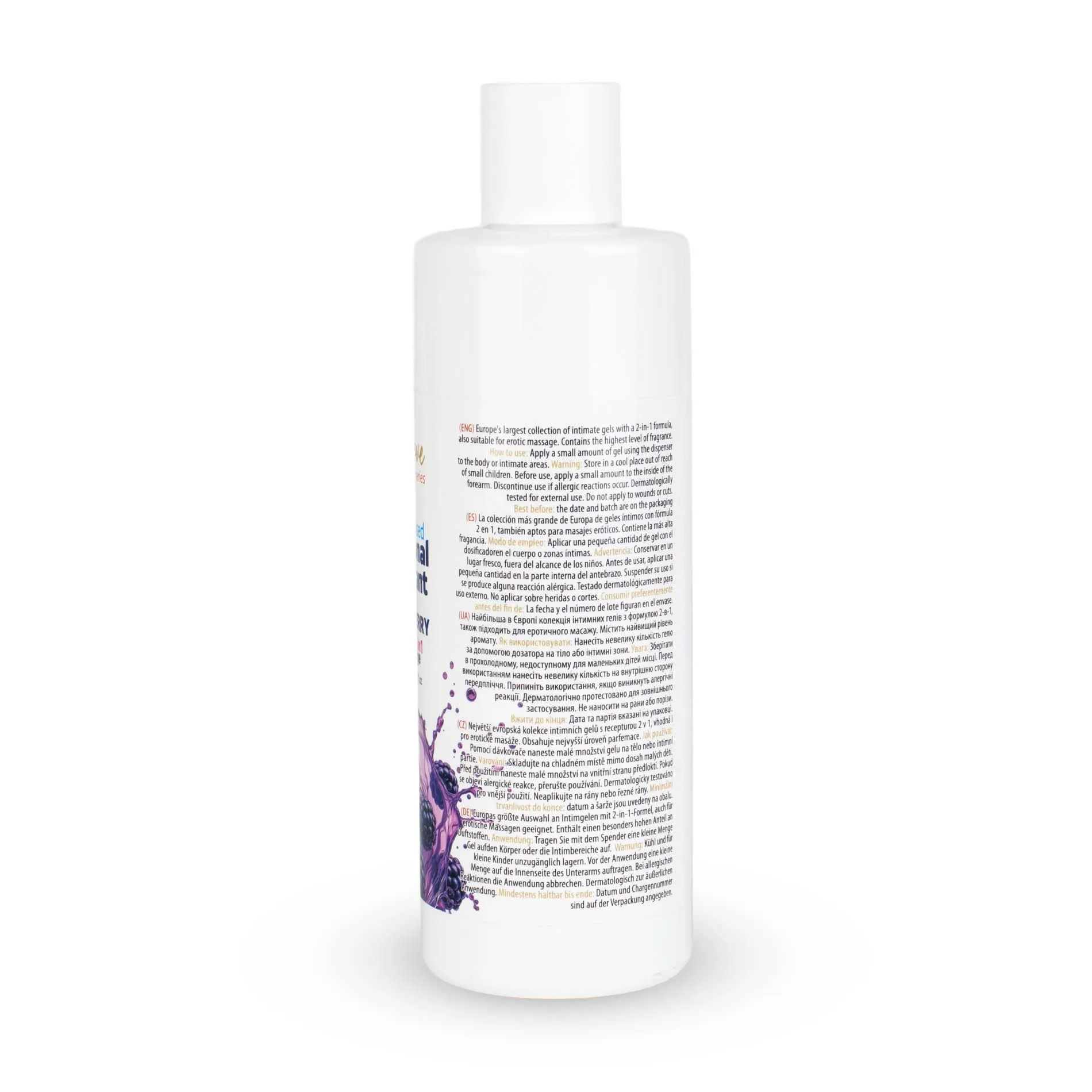 MyLove Aroma Series Intim&Massage 2in1 Blackberry - Lubrykant, Jeżyna, 300 ml