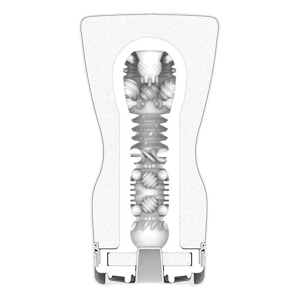 Tenga Premium Soft Case Cup - Masturbator, Biały, 15, 5 cm