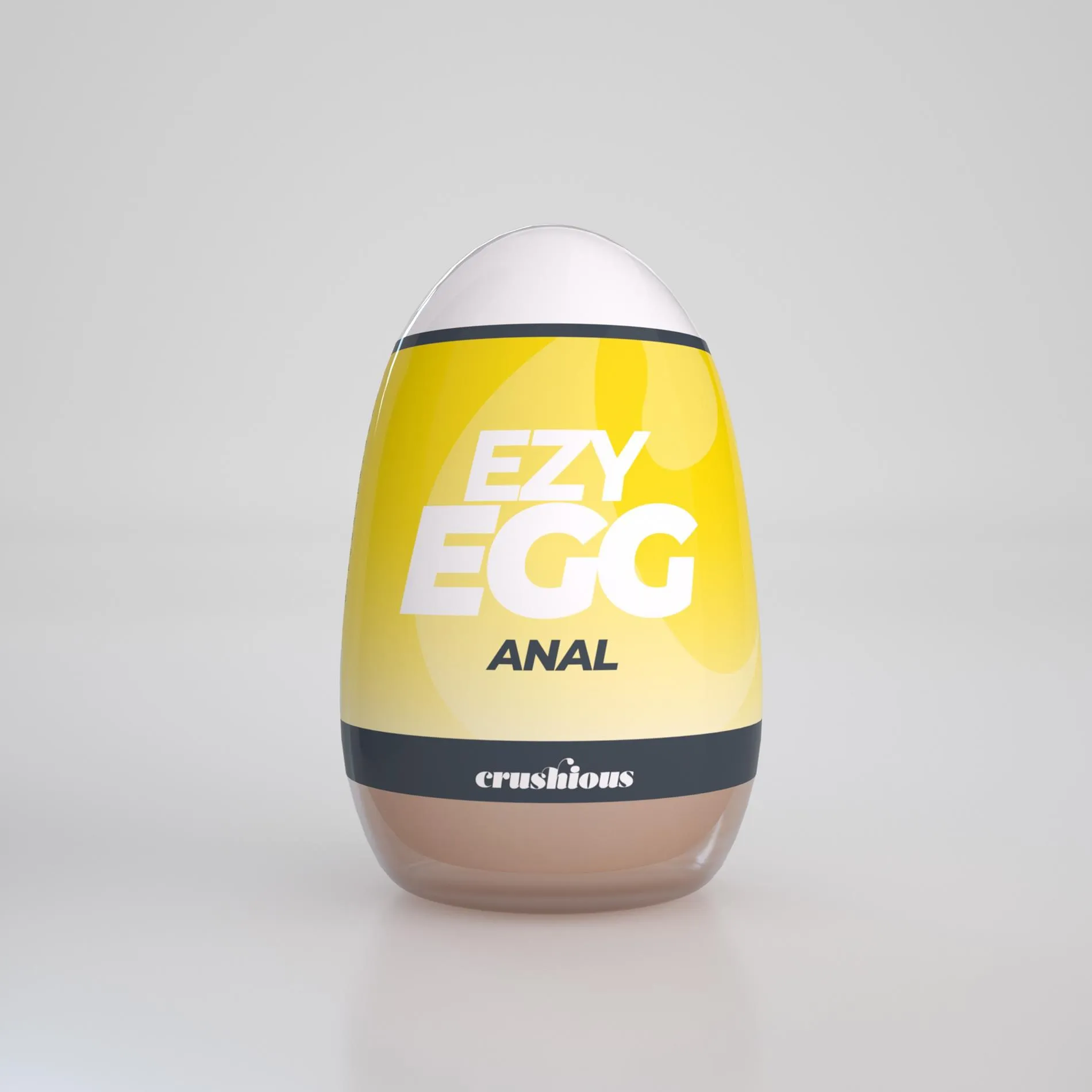 Мастурбатор Crushious Ezy Eggs Anal (тілесний)