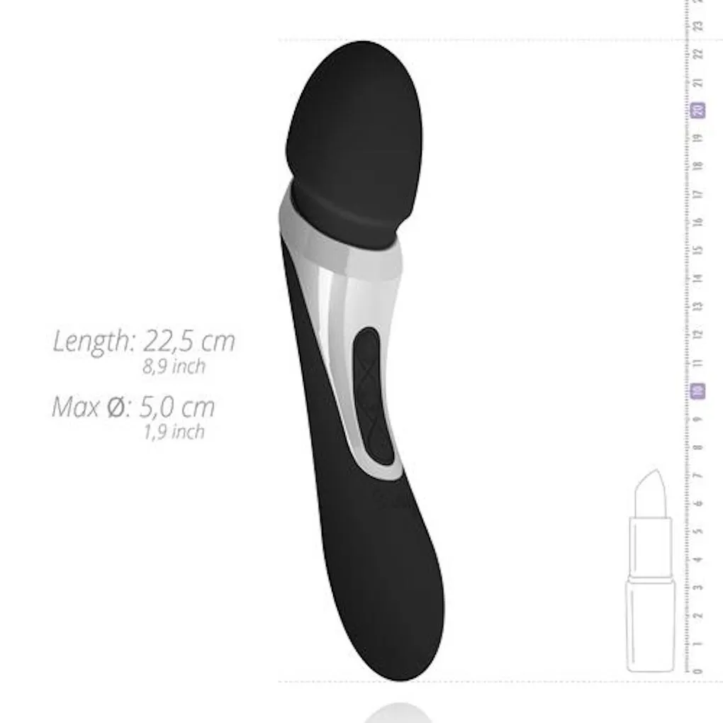 Sway Vibes Wand - Wibromasażer, Czarny, 22.5 cm