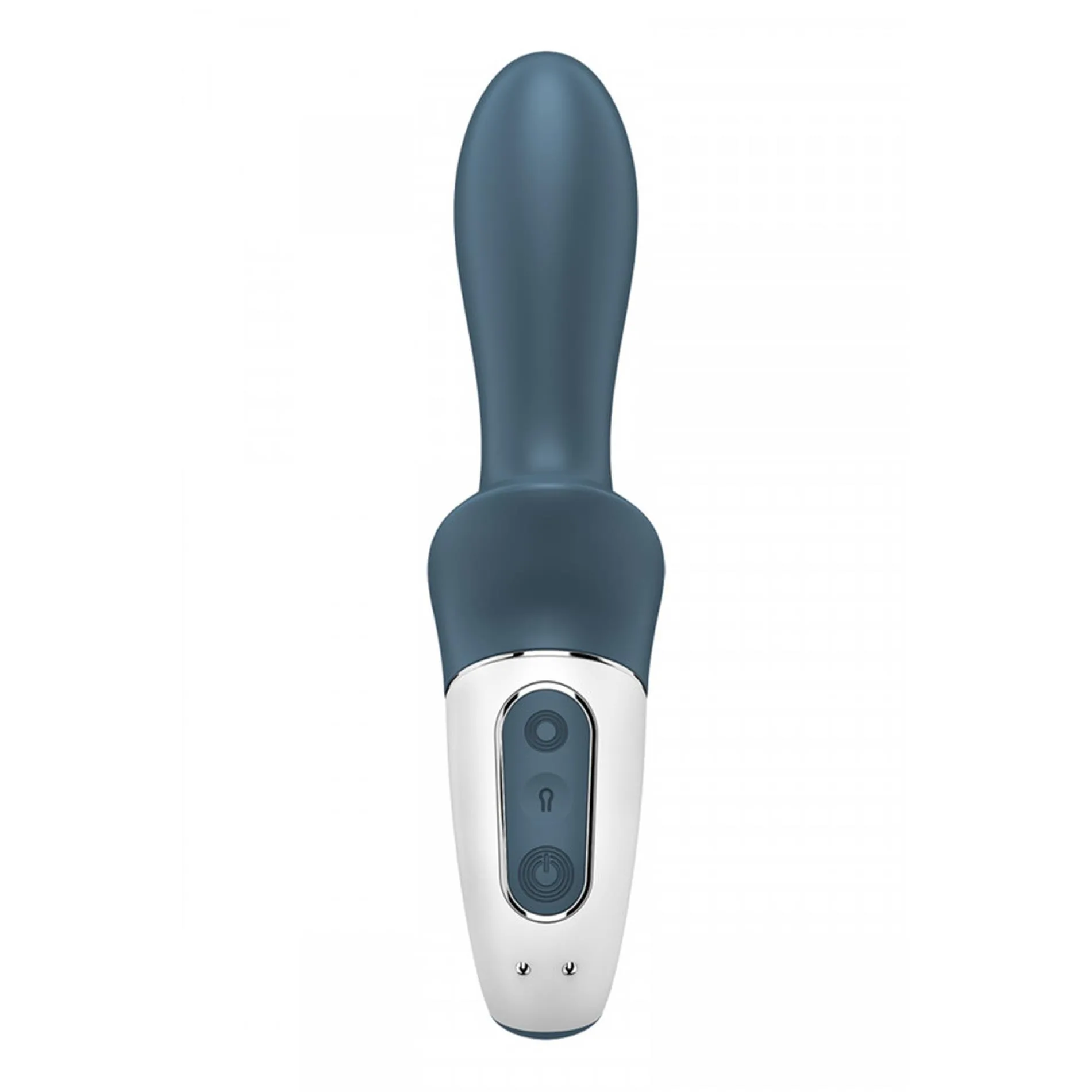 Анальный вибратор Satisfyer Air Pump Booty 2, 19 см (серый)