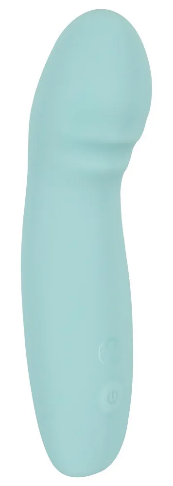 Вібратор Cuties Mini G-Spot, 15.5 см (бірюзовий)
