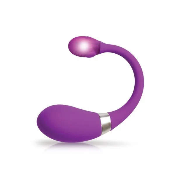 Kiiroo OhMiBod Esca 2 - Wibrujące jajko, Fioletowy, 18, 5 cm