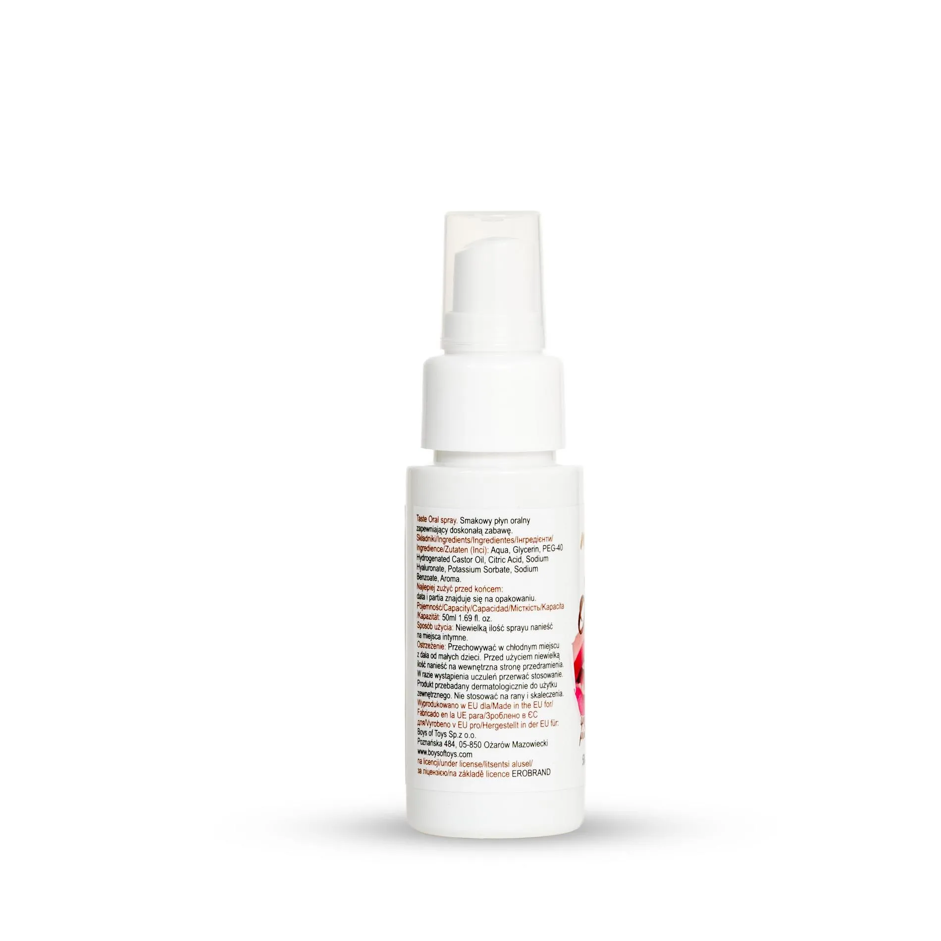 Спрей для орального секса MyLove Taste Oral Spray Piña Colada, 50 мл