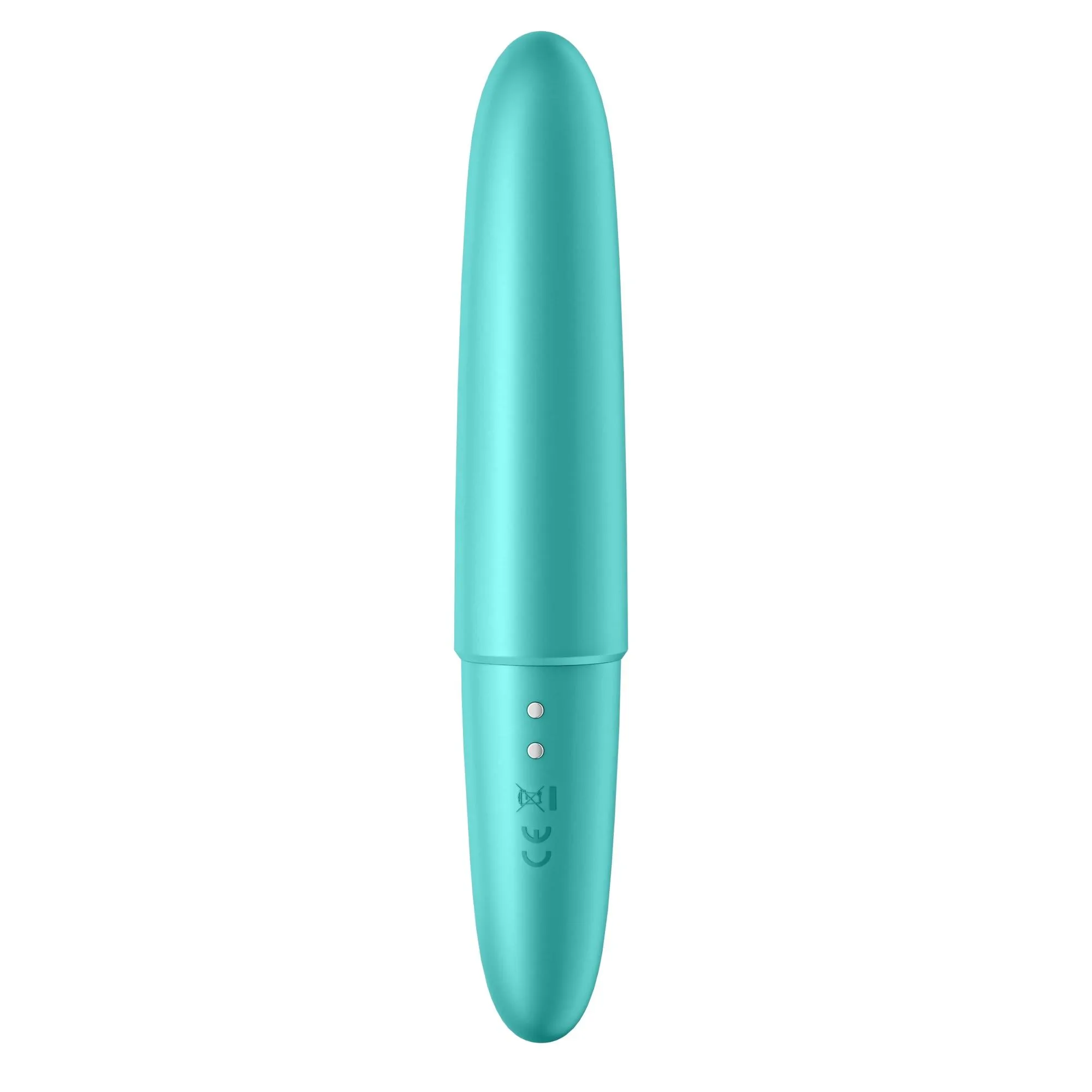 Satisfyer Ultra Power Bullet 6 - Wibrator łechtaczkowy, Turkus, 12.8 cm