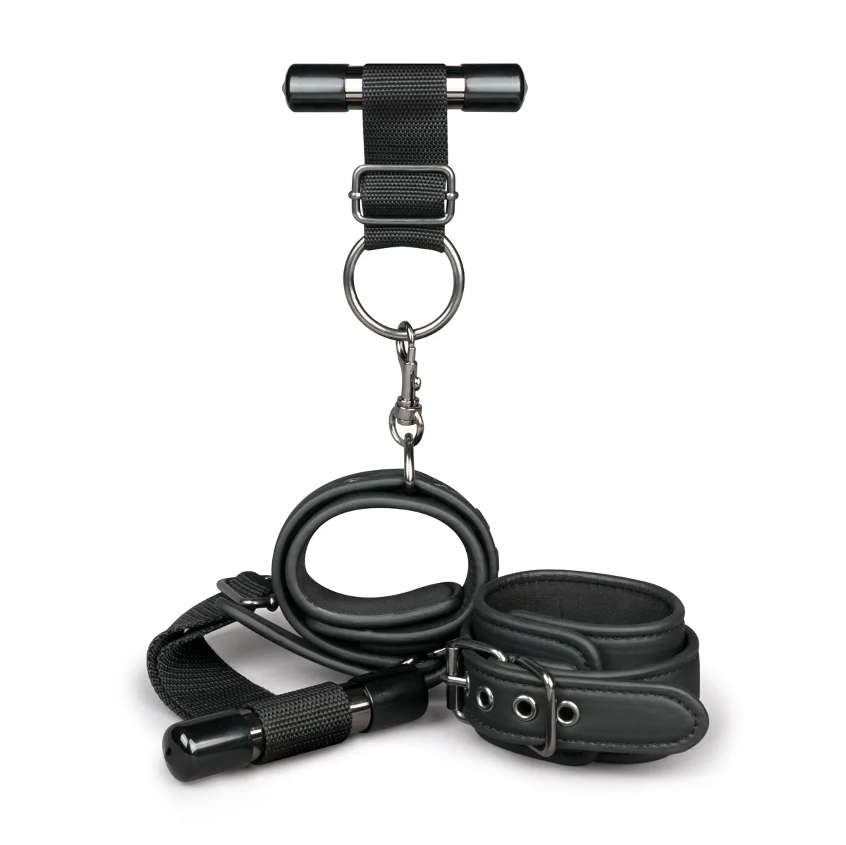 Easytoys Over the Door Wrist Cuffs - Kajdanki, Czarny