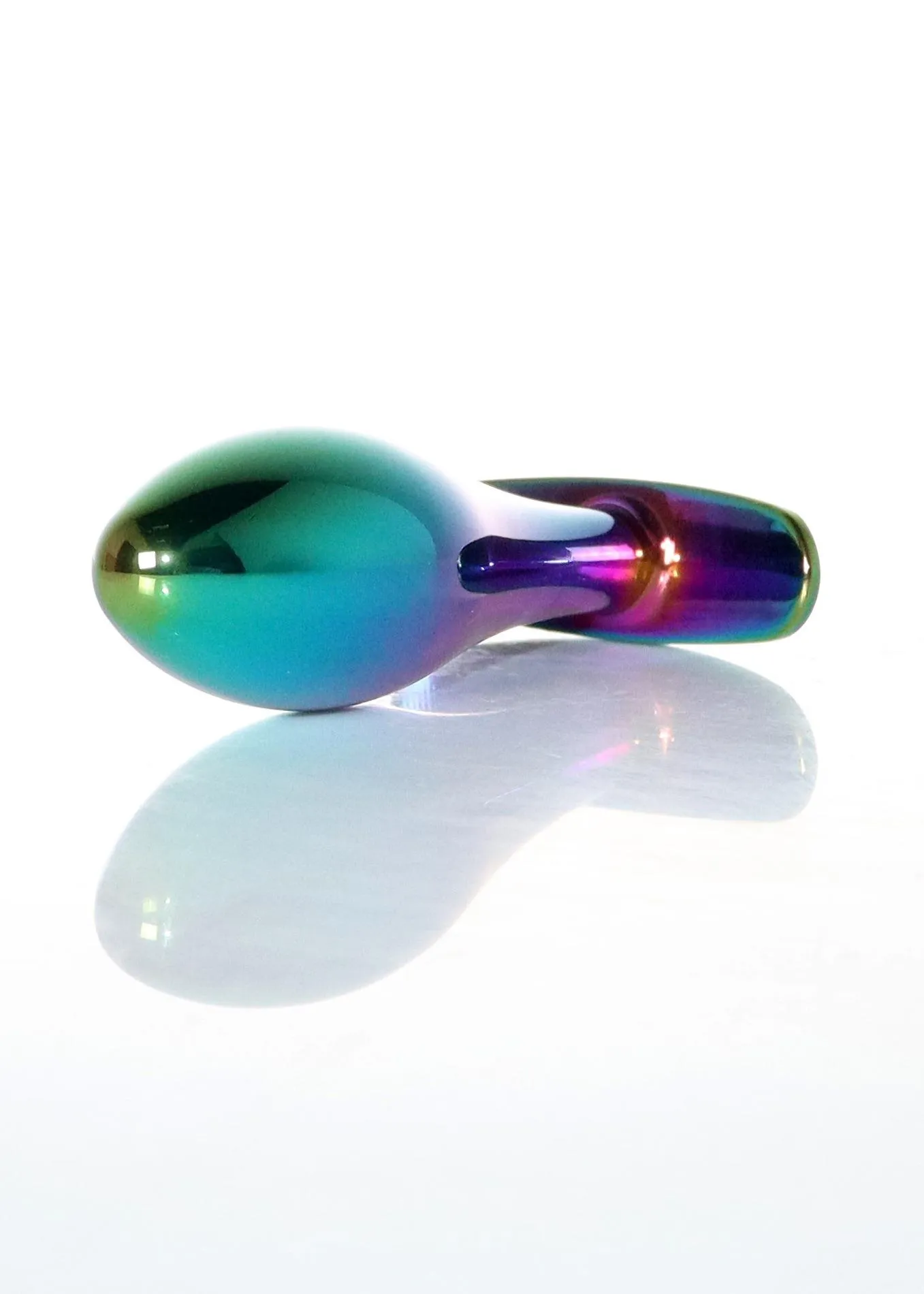 Анальна пробка з кристалом B - Series HeavyFun Plug-Jewellery, 9.2 см (рожевий)