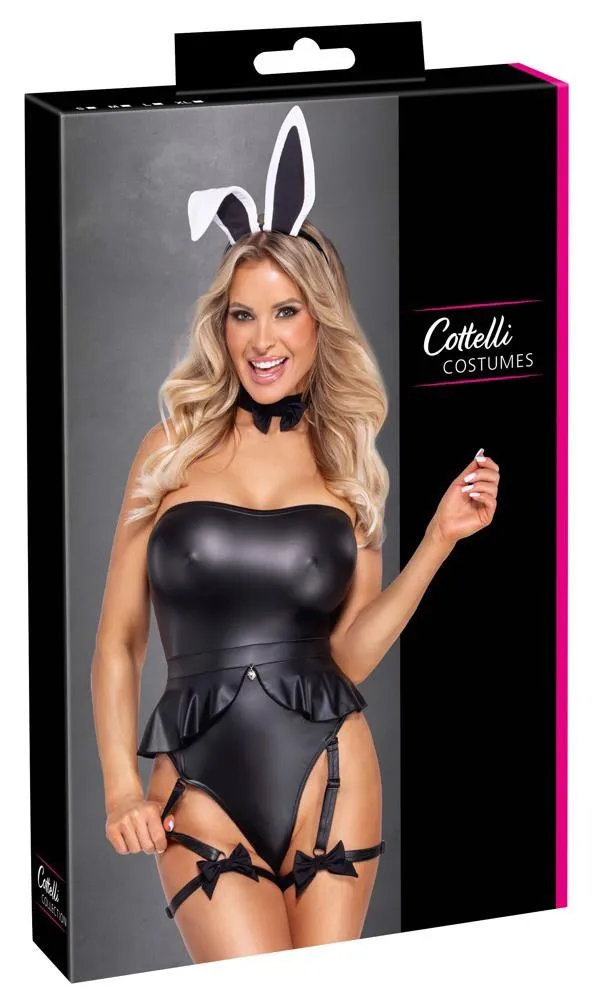 Боди Cottelli Costumes Bunny, XL (черный)
