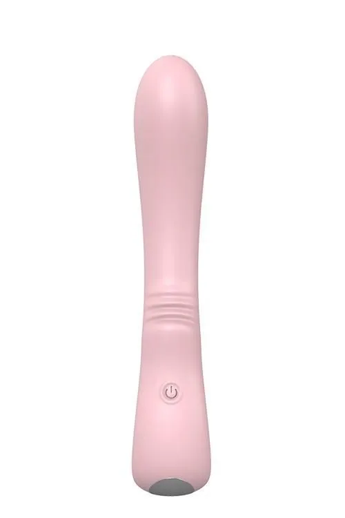 Вібратор для точки G Dream Toys Flexible Sweetheart, 18,5 см (світло-рожевий)