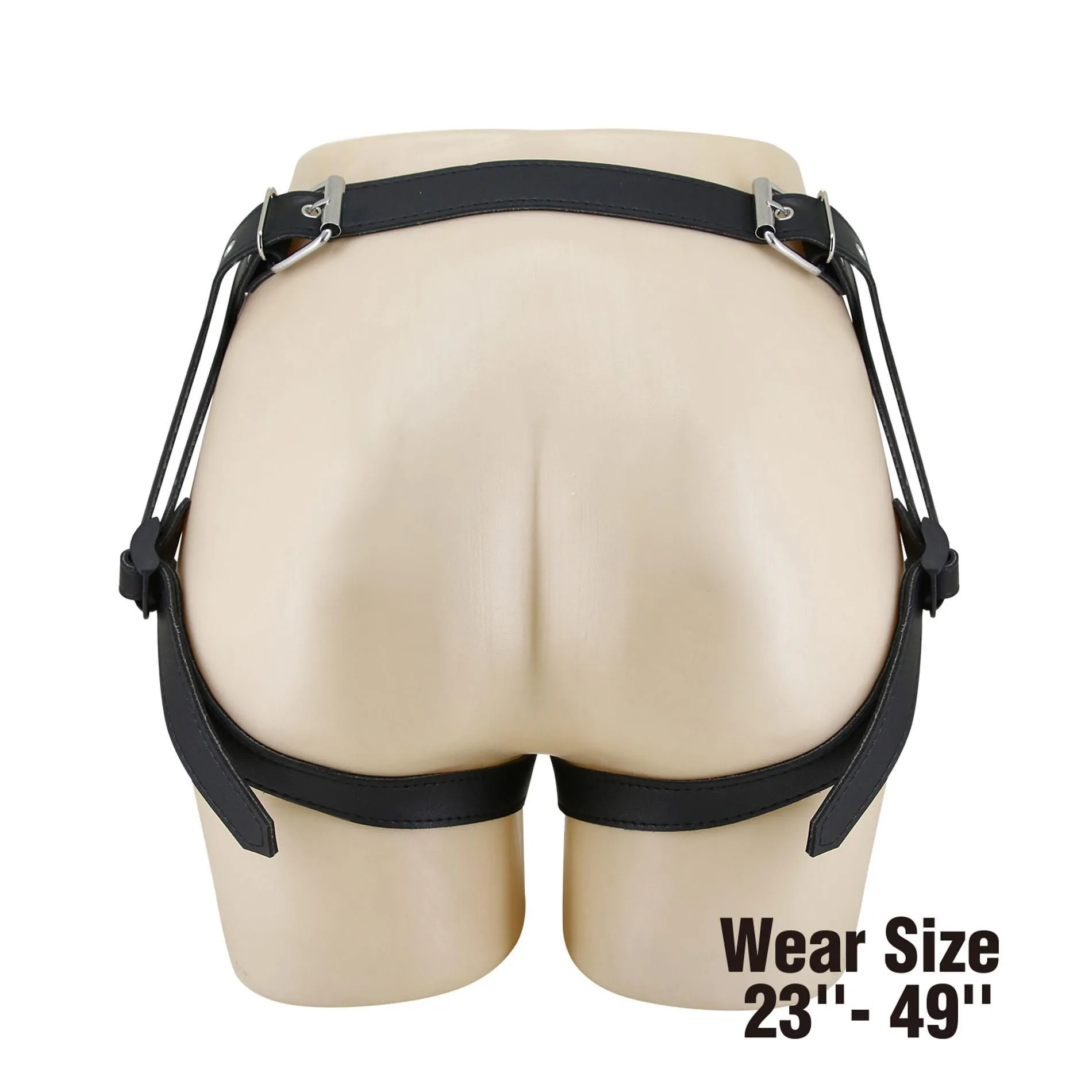 Pretty Love Harness Briefs Wells 6.3" - Strapon, W kolorze cielistym, 20.6 cm