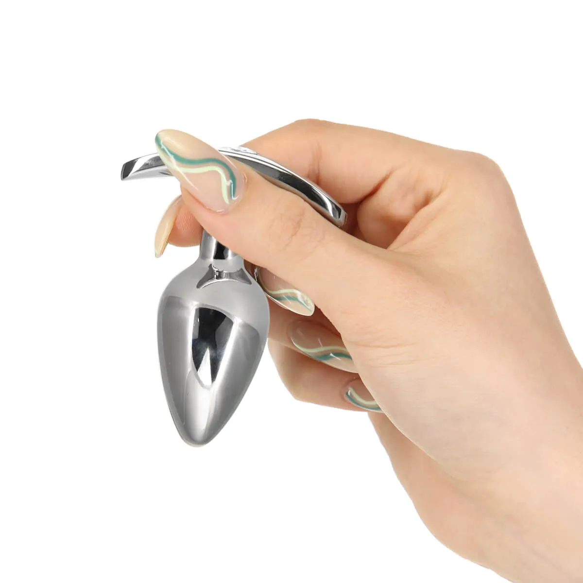 Анальная пробка Pillow Talk Sneaky Stainless Steel Butt Plug, 6,6 см (серебристый)