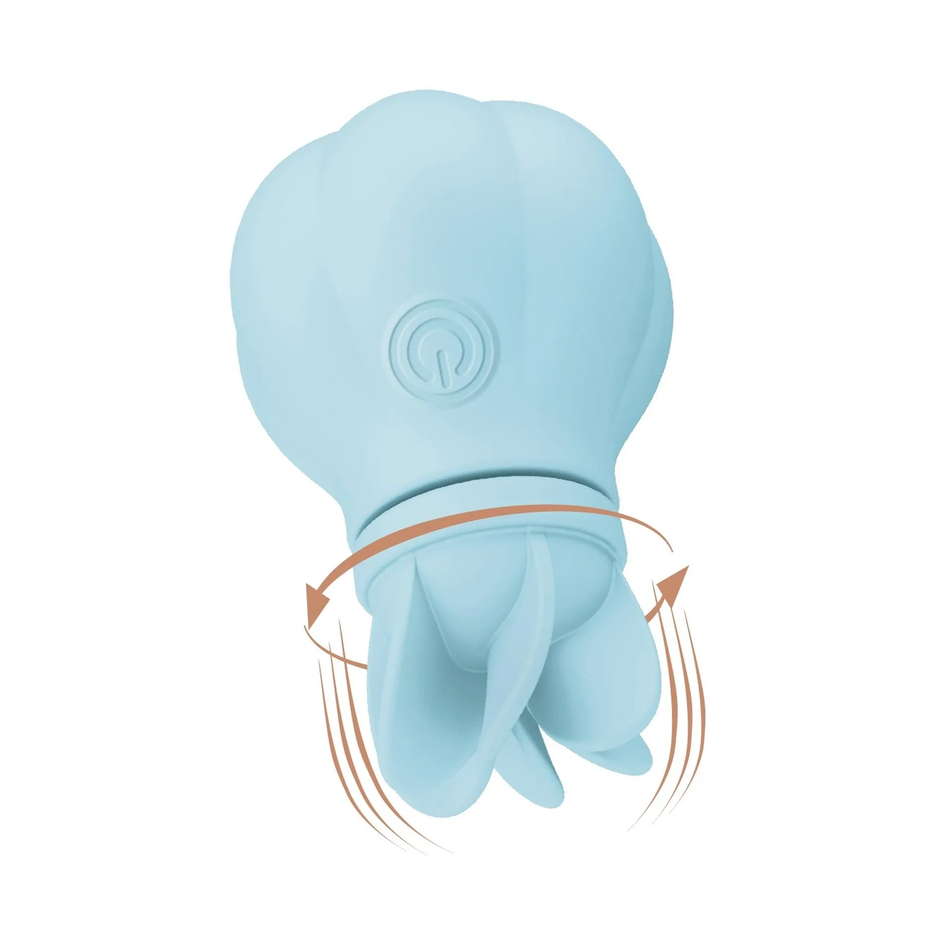 Adrien Lastic Caress - Wibrator łechtaczkowy, Niebieski, 9 cm