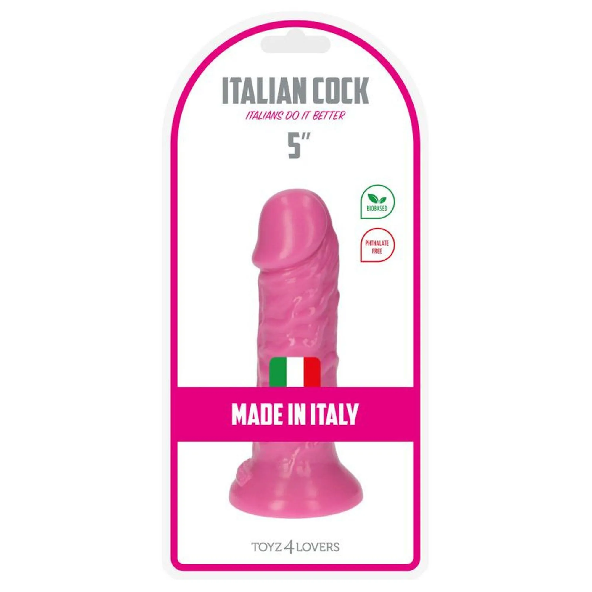 Toyz4lovers Romeo - Dildo, Różowy, 12.5 cm