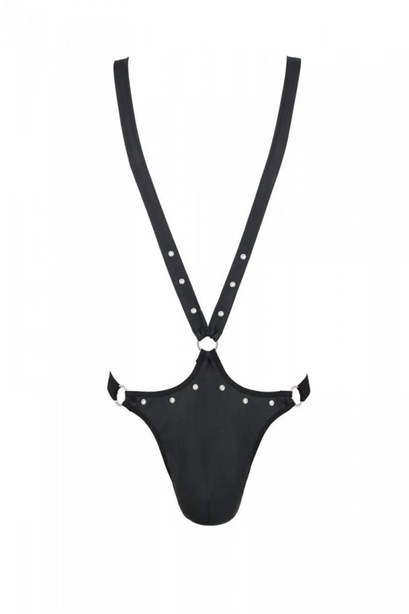 Эротическое мужское боди Passion Free Your Senses Harry 028, L/XL (черный)