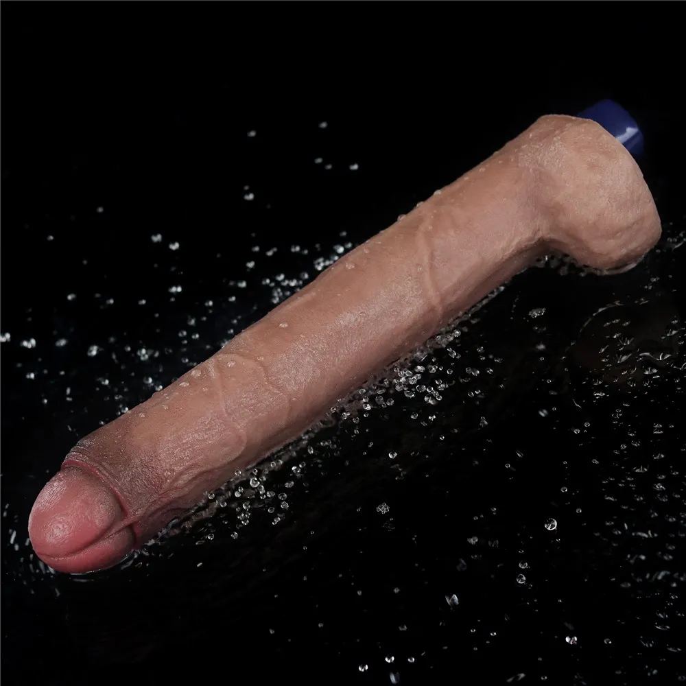 Lovetoy Real Softee 10.5 - Wibrator, Brązowy, 26, 5 cm