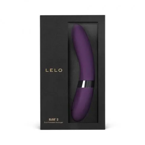 Вібратор Lelo Elise 2, 22 см (фіолетовий)