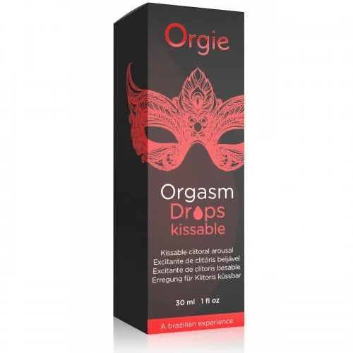 Стимулирующая сыворотка для клитора Orgie Orgasm Drops Kissable, 30 мл