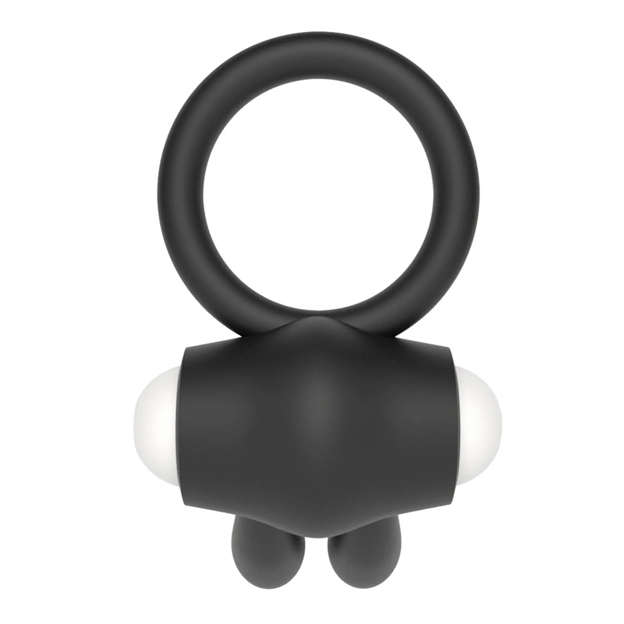 Віброкільце LoveToy Power Clit, 7,5 см (чорний)