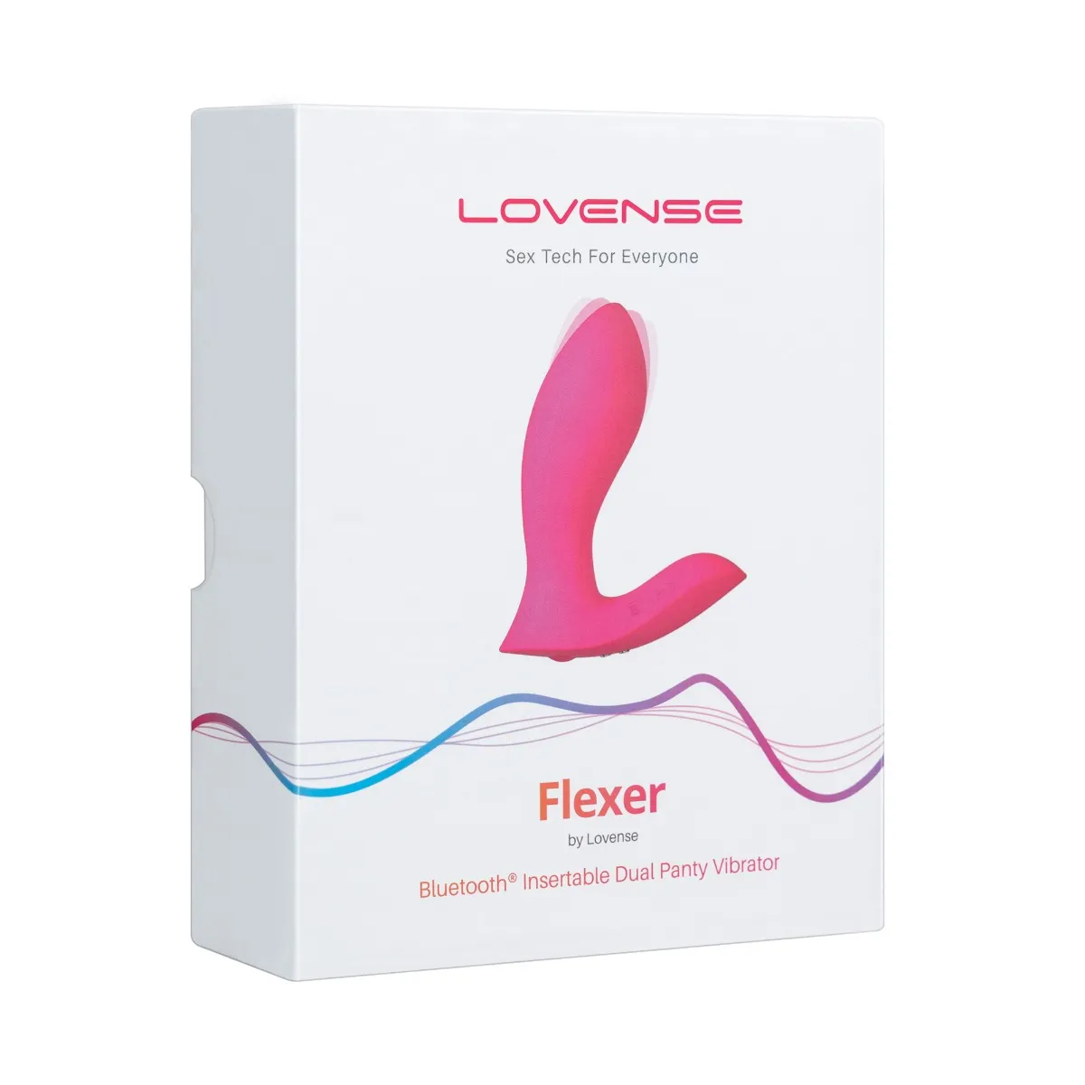 Lovense Flexer - Wibrator, Różowy, 10, 1 cm