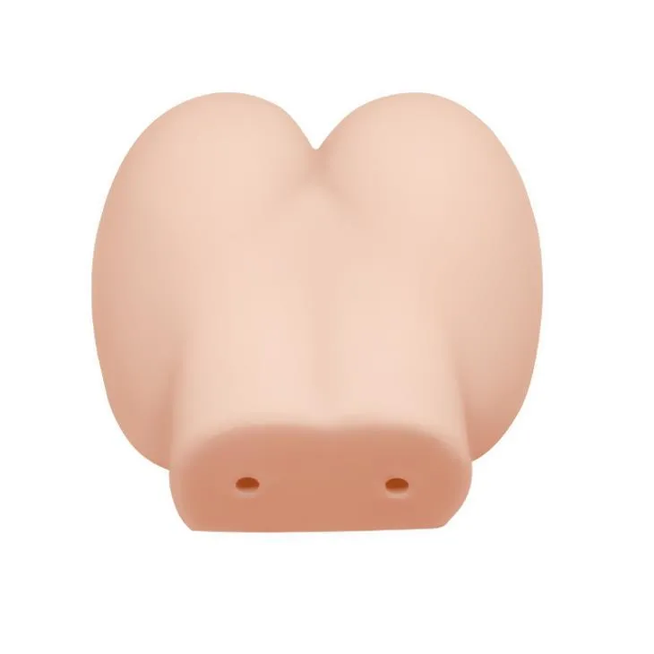Мастурбатор с вибрацией Crazy Bull Vagina And Anal Busty Butt (телесный)