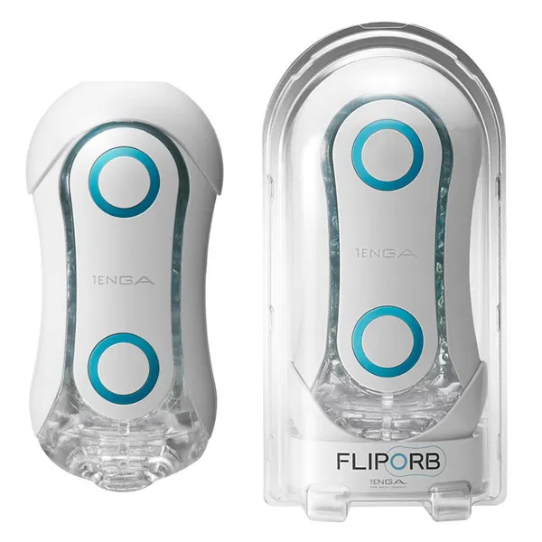 Мастурбатор Tenga Flip Orb Blue Rush (голубой)
