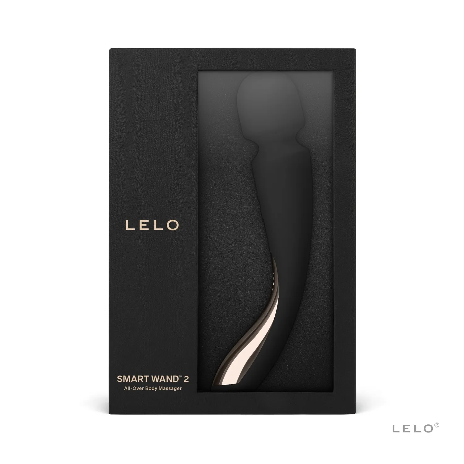 Lelo Smart Wand 2 Medium - Wibromasażer, Czarny, 21 cm