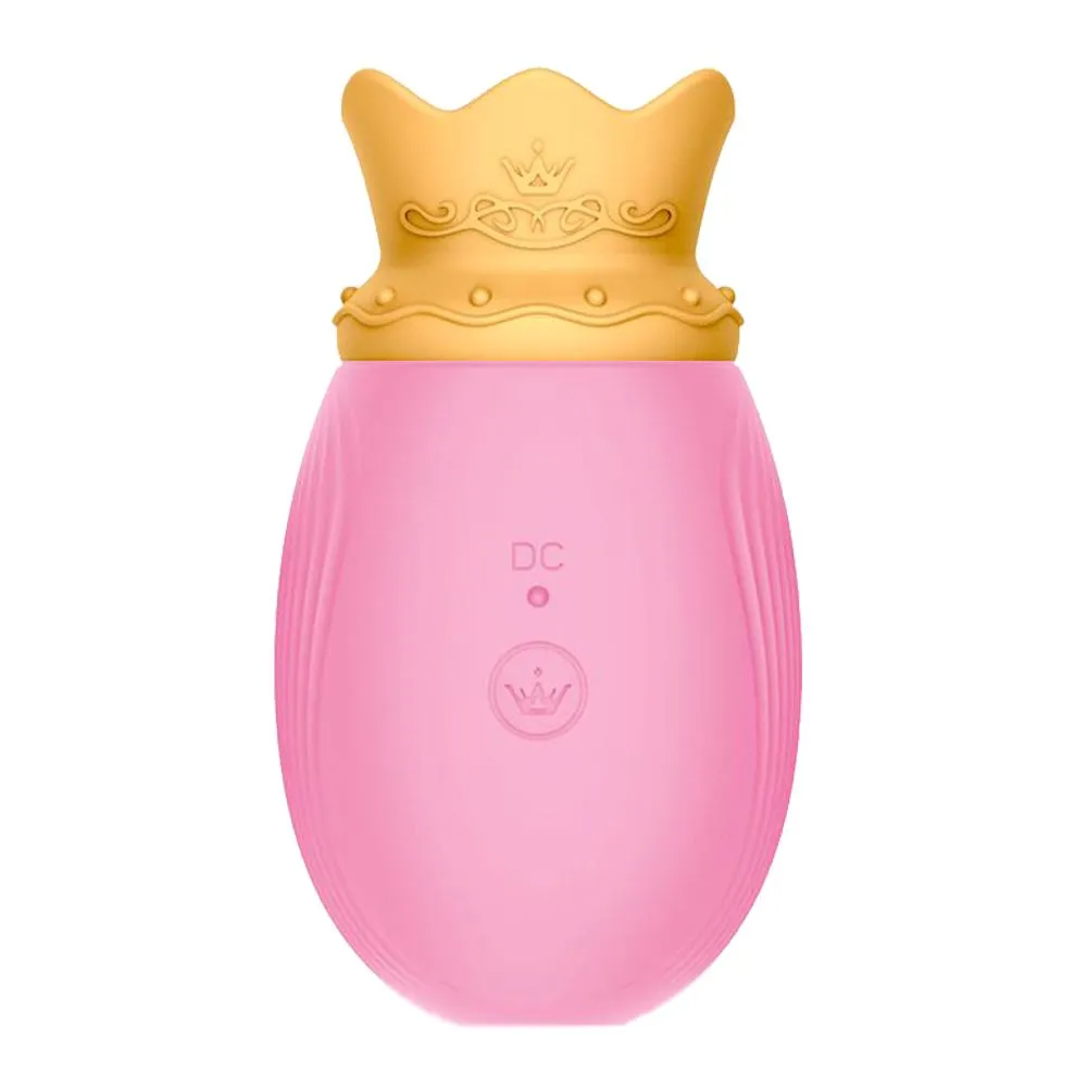 UNIHORN Queen Pink - Bezdotykowy stymulator łechtaczki, Różowy, 8.5 cm