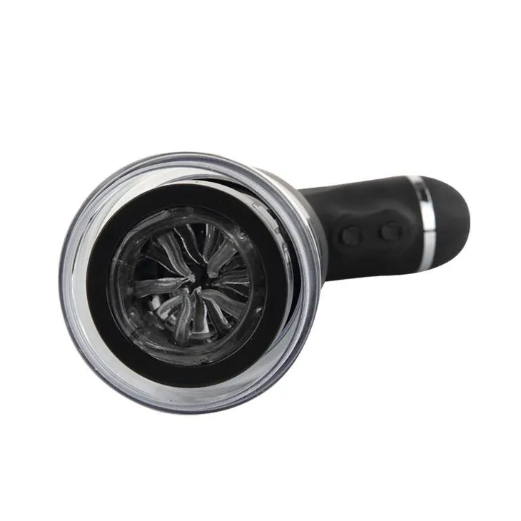 Мастурбатор Baile Rotation Lover USB 5 Functions (чорний)