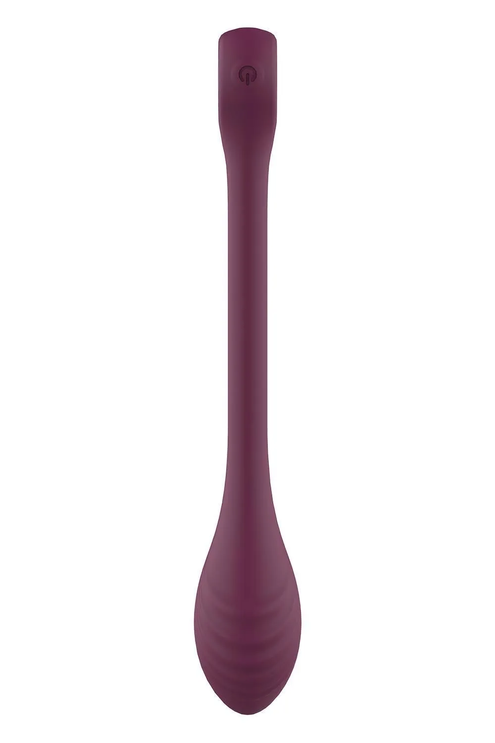 Вібратор Glam Bendable G-Spot Vibe, 22 см (бордовий)