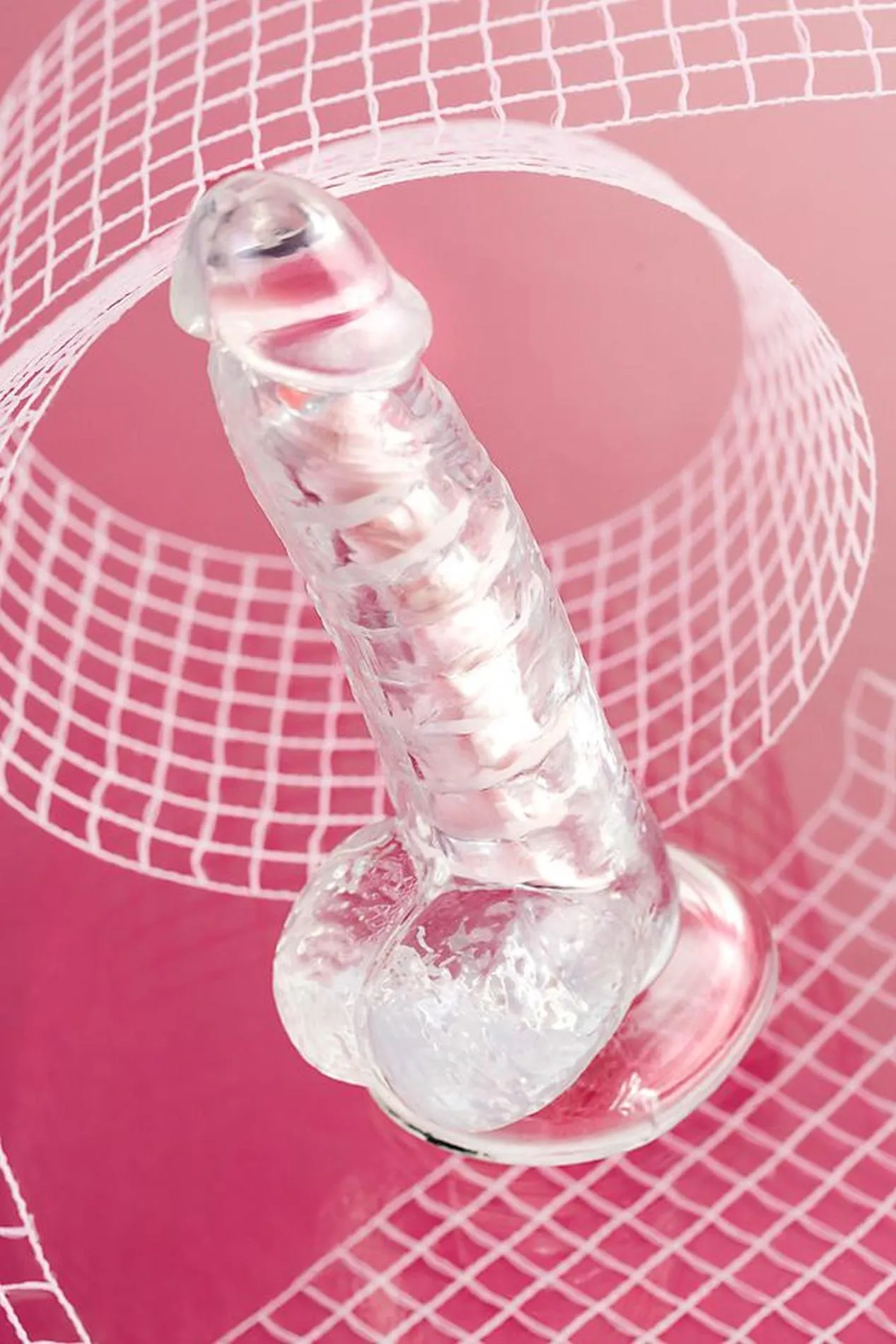 Фаллоимитатор A-Toys Paret, 18 см (прозрачный)