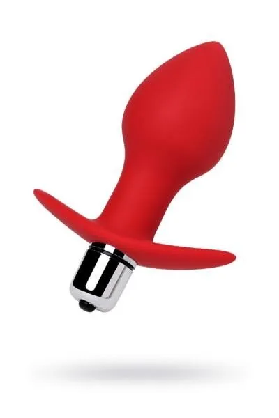 Анальная пробка ToDo Anal Vibro Plug Glam, 9.7 см (красный)