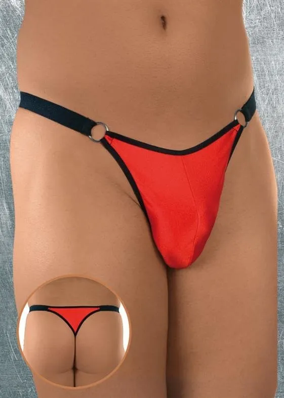 Мужские стринги Softline Thong 4425, S/L (красный)