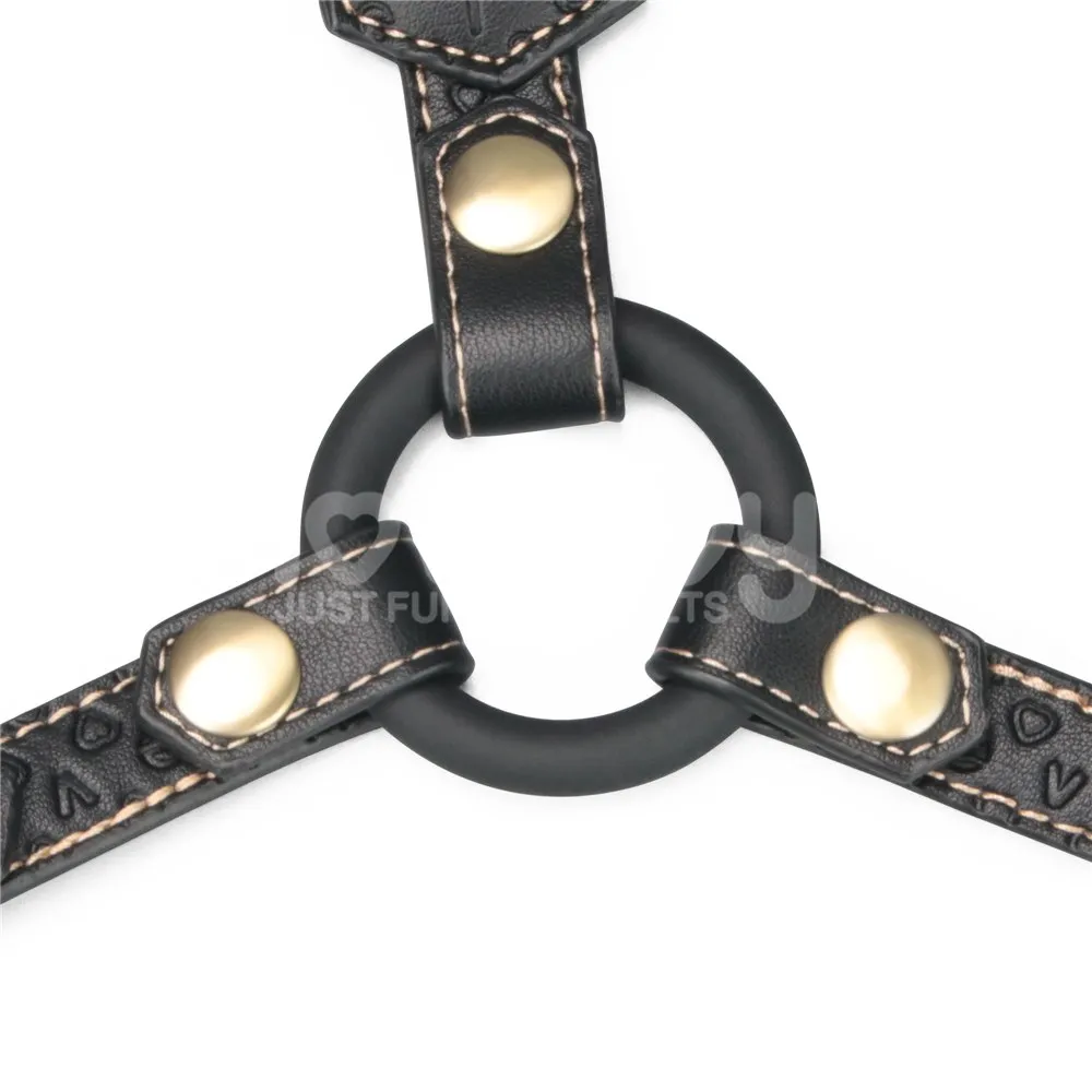 Портупея Rebellion Reign Full Body Harness регульована (чорний)