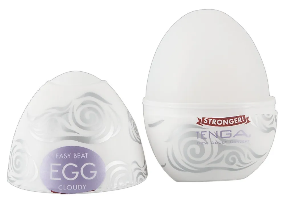 Мастурбатор яйце Tenga Egg Hard Boiled Cloudy (білий)
