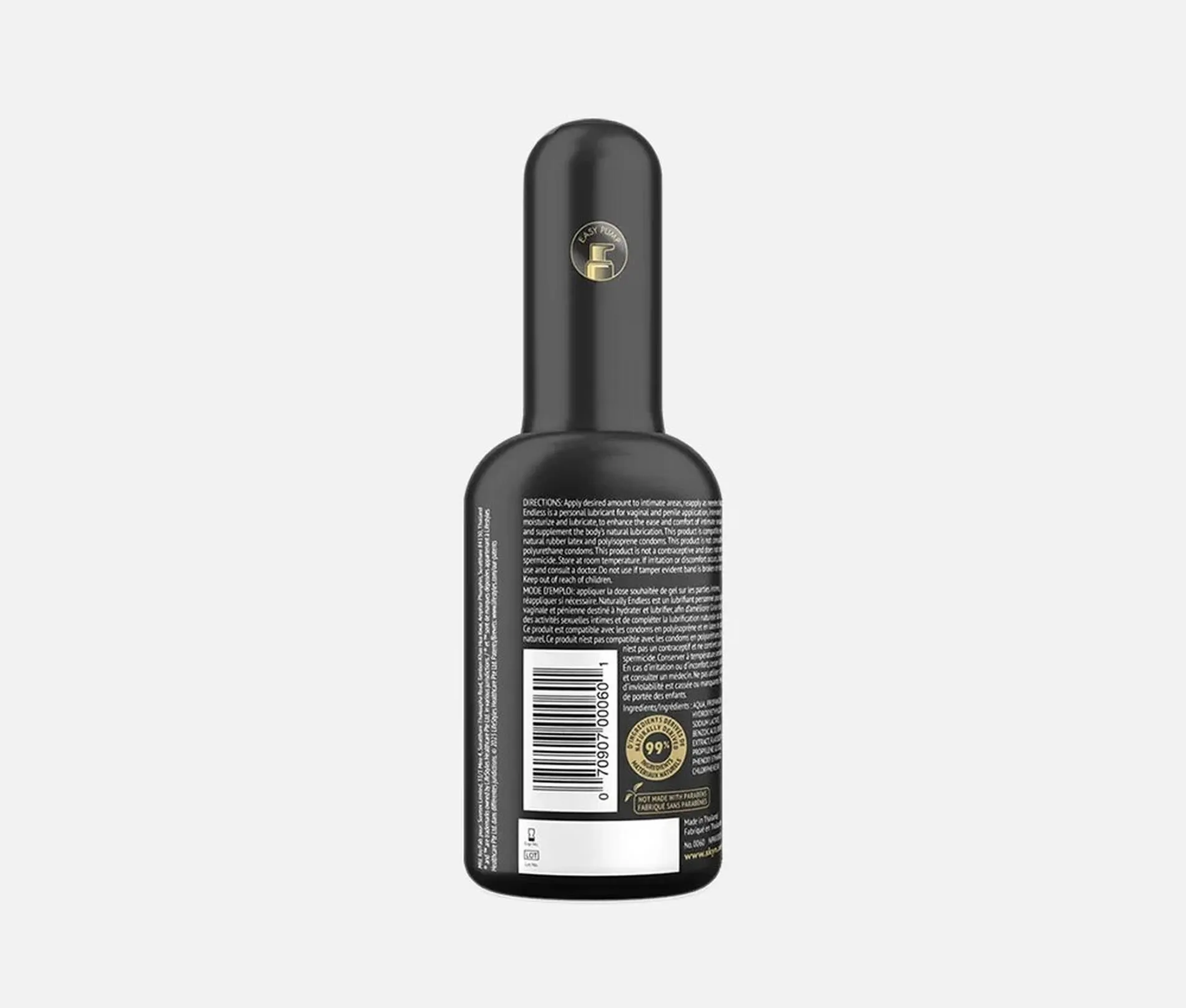 SKYN Naturally Endless - Lubrykant na bazie wody, Bezzapachowy, 80 ml