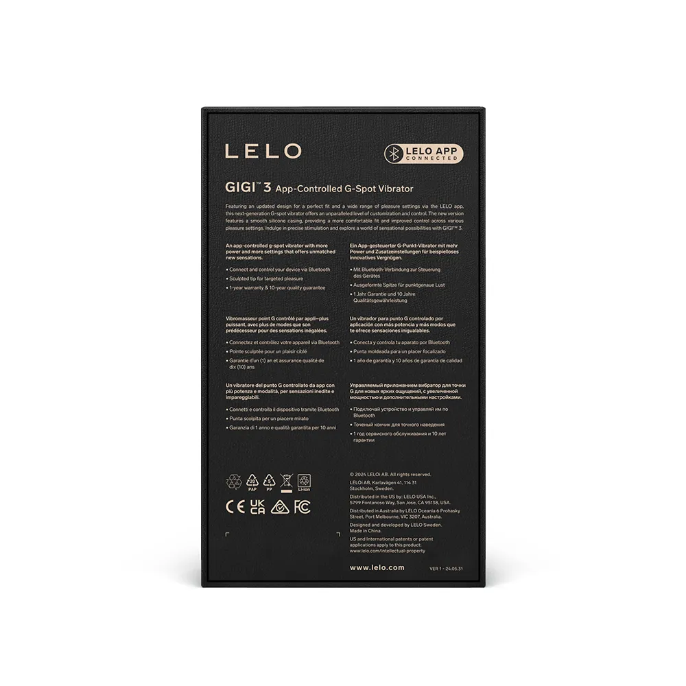 Вибратор Lelo Gigi 3, 16.3 см (фиолетовый)